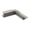 HASOFT Vnější roh klasik 140x140 mm šedý